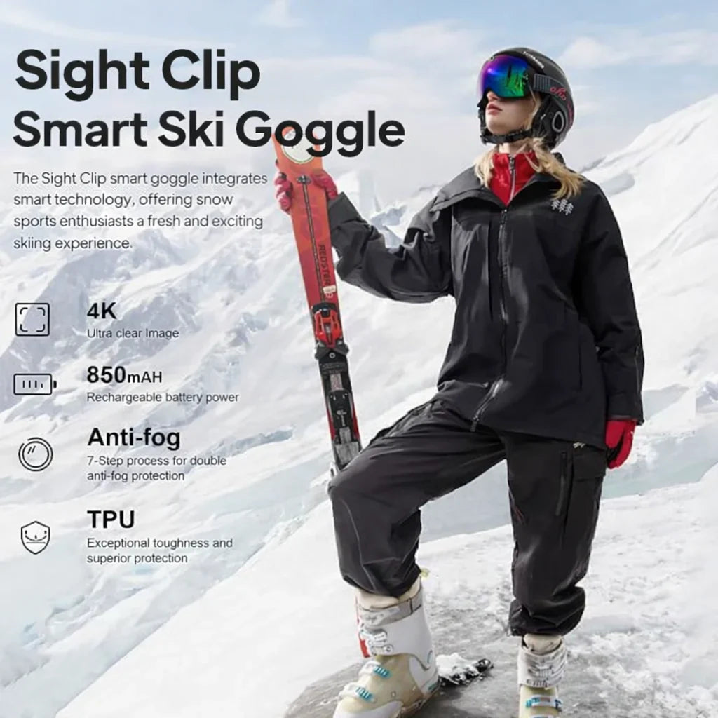 4k UHD Ski Goggles